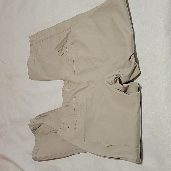 Columbia off white straight leg cotton trouser women's size 10 - Picture 5 of 6